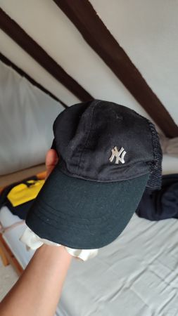 New York Yankees Cap schwarz Neu