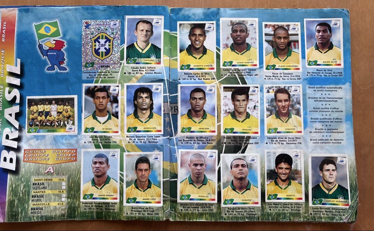Panini Album: WM 98 Panini Album komplett – Usato da Baden venduto da Goldbaum 5