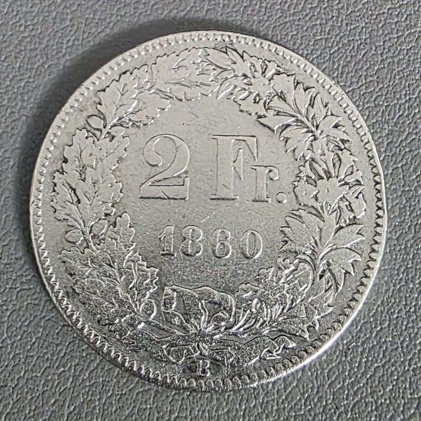 Tutti le monete: 2 Fr. 1860 - Super erhaltung – Usato da Niederuzwil venduto da 262305