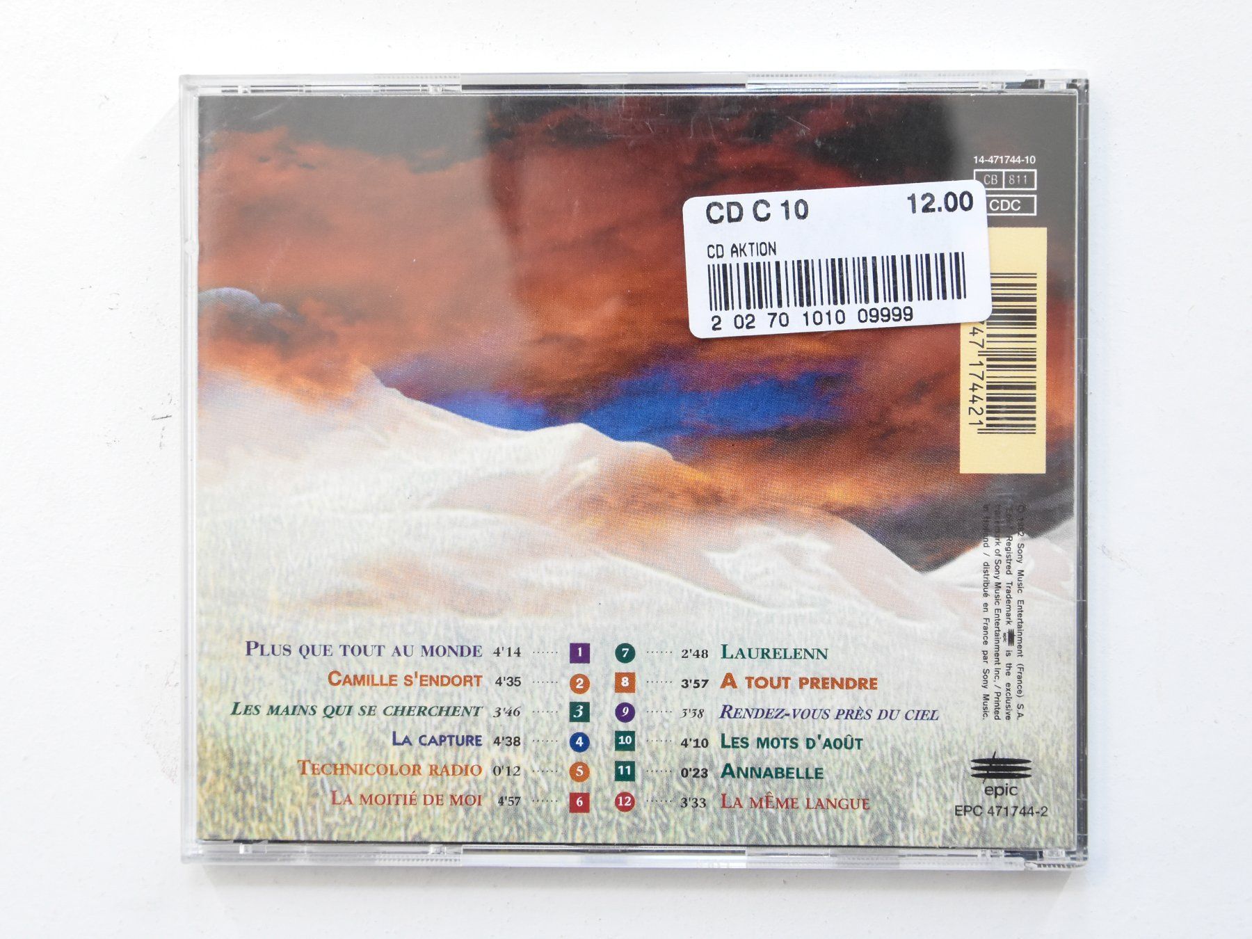 CDs: Pascal Obispo - Plus que tout au monde – D'occasion à Belmont-sur-Yverdon par ag97 2