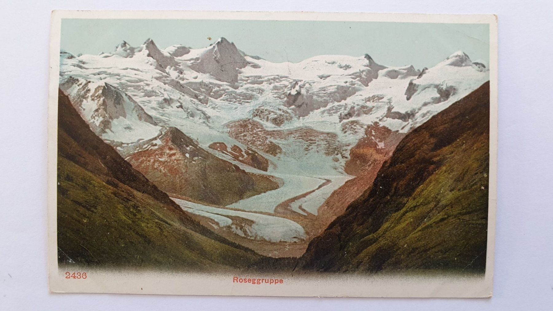 Cartoline postali: Roseggletscher. Oberengadin. Graubünden. 3 Ansichtskarten. – Usato da Goldach venduto da armando_r 6