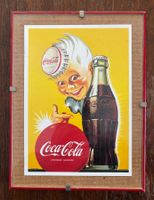 Locandina Coca-Cola vintage incorniciata - da collezione!
