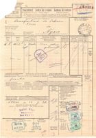🇨🇭Schweizerische Eisenbahnen - 1931 - Frachtbrief