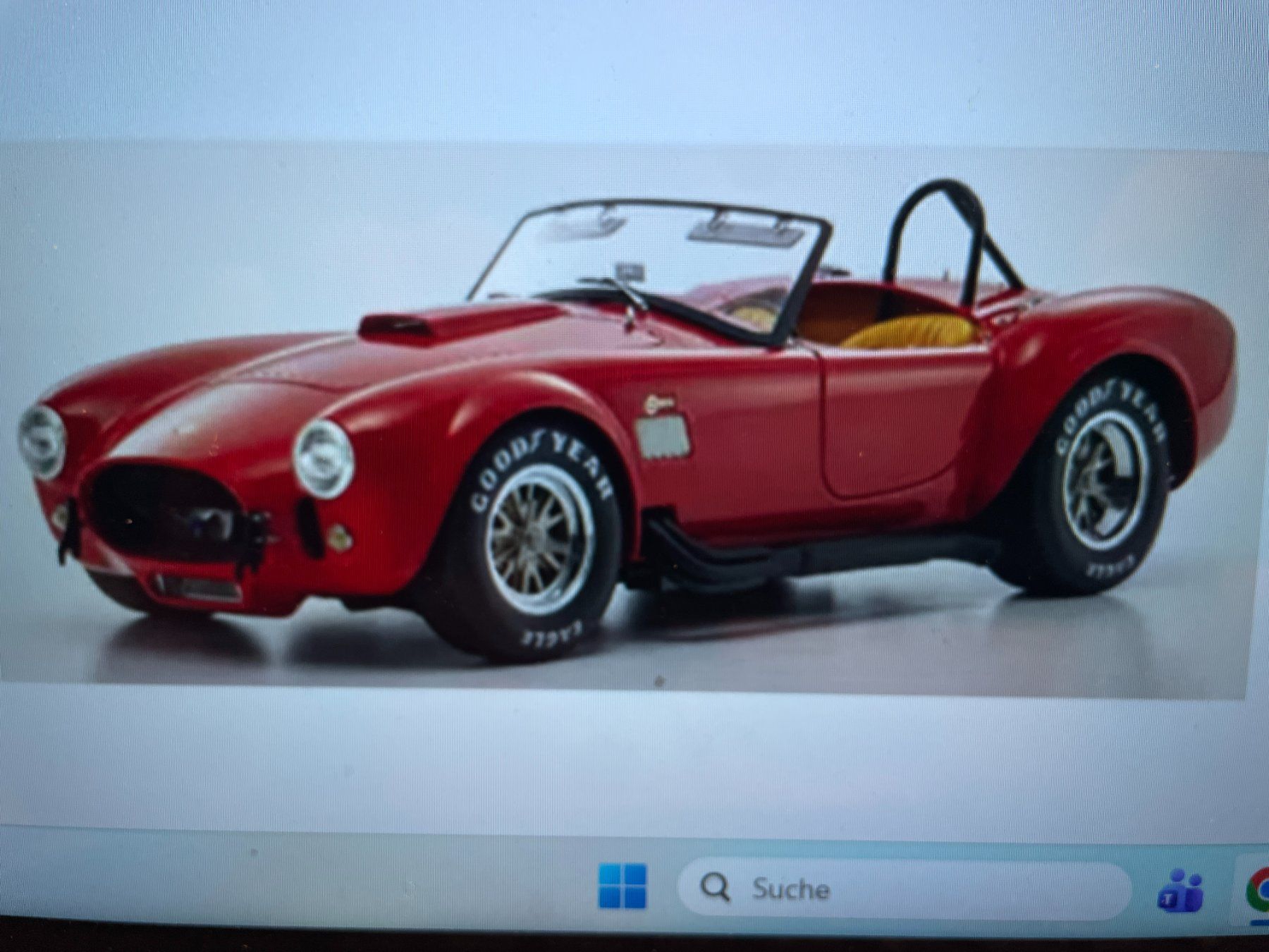 Kyosho Modellini d'auto: AC cobra 427     Kyosho 1:12 – Nuovo e nell'imballaggio originale da Wohlen AG venduto da Erelpowerline