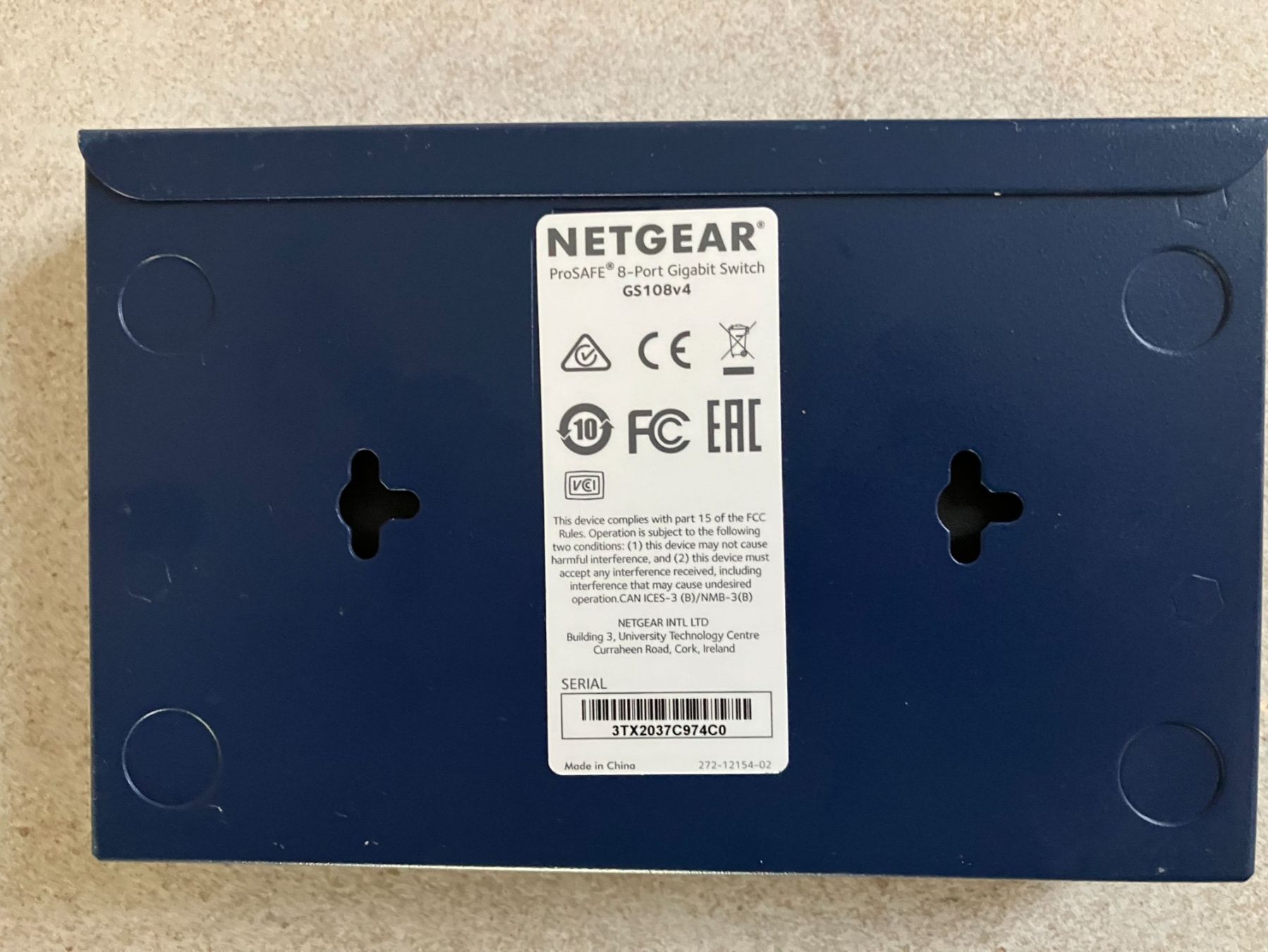 Netgear Hubs & Switches: Switch Gigabit NETGEAR ProSafe GS108 – Gebraucht aus La Ferrière von dim_722t 2