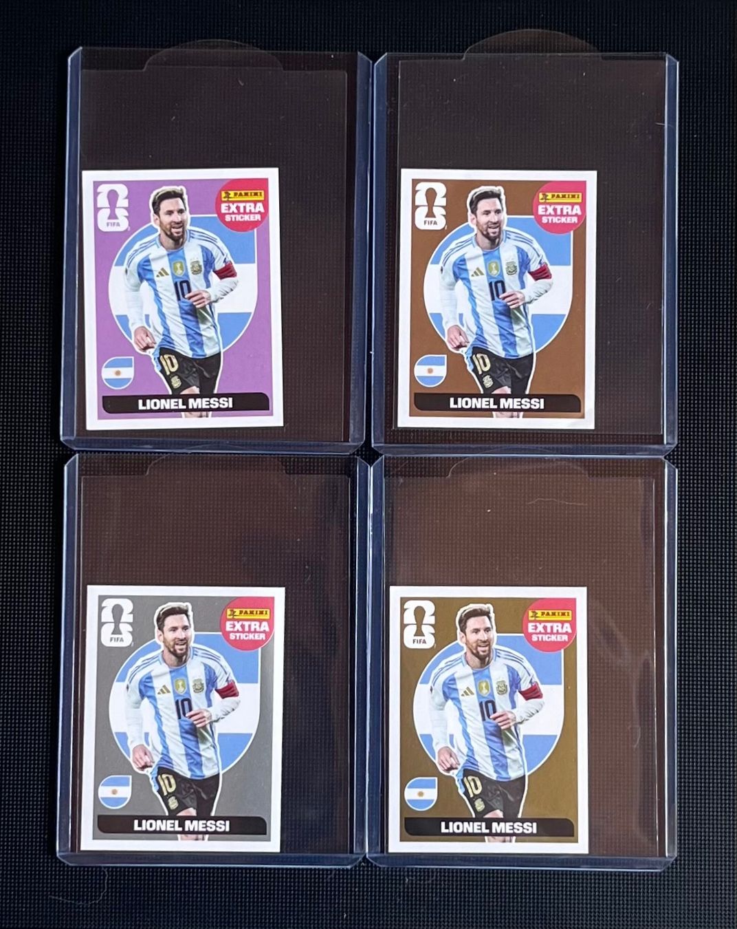 Panini Sammelbilder & Trading cards: Set Messi Purple / Bronze / Silver / Gold Panini 2026 – Neu (gemäss Beschreibung) aus Villeret von Ma_To