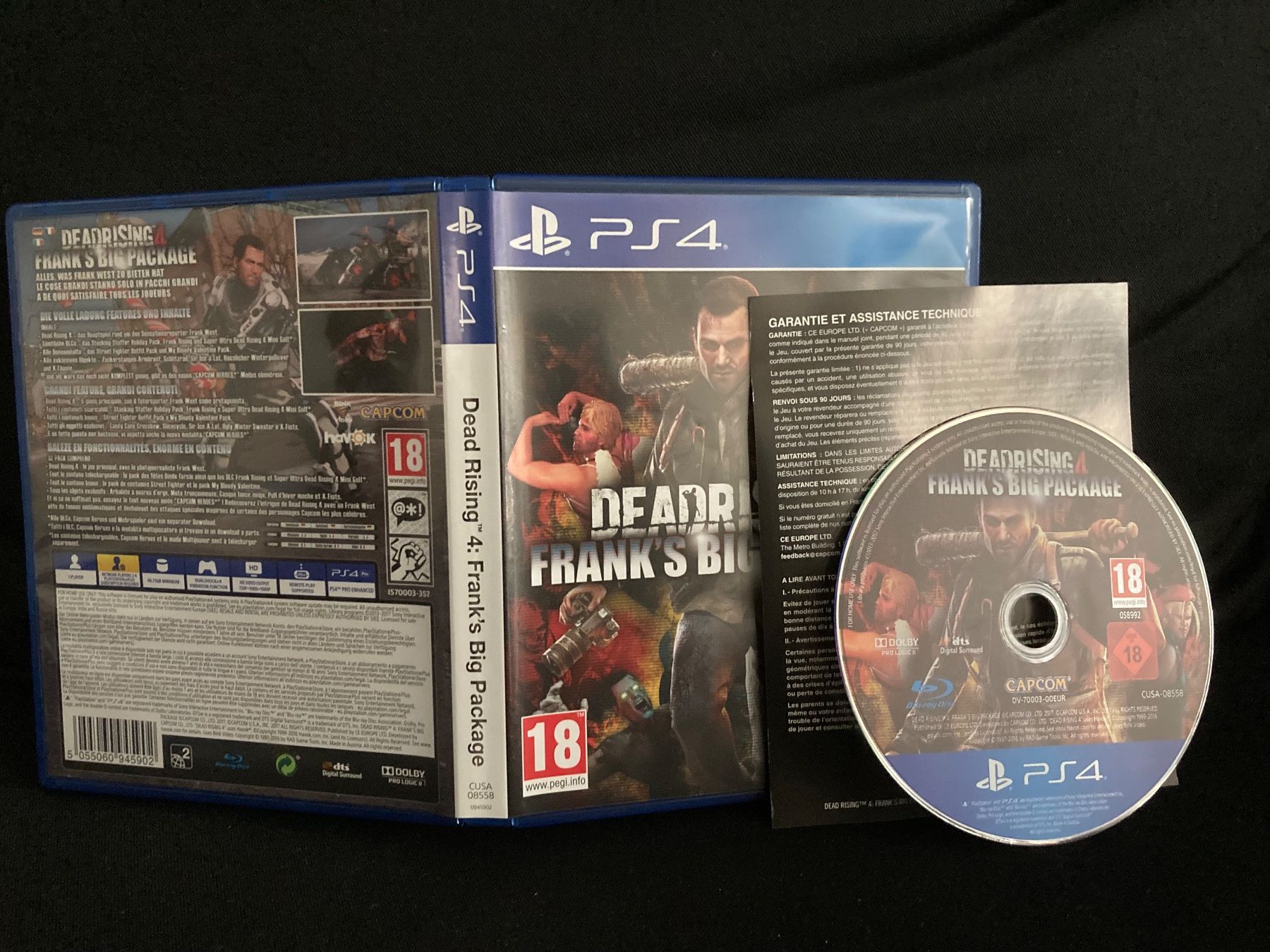 Sony Giochi: Dead Rising 4: Frank's Big Package – Usato da Reinach BL venduto da RetroGamesSportsMore