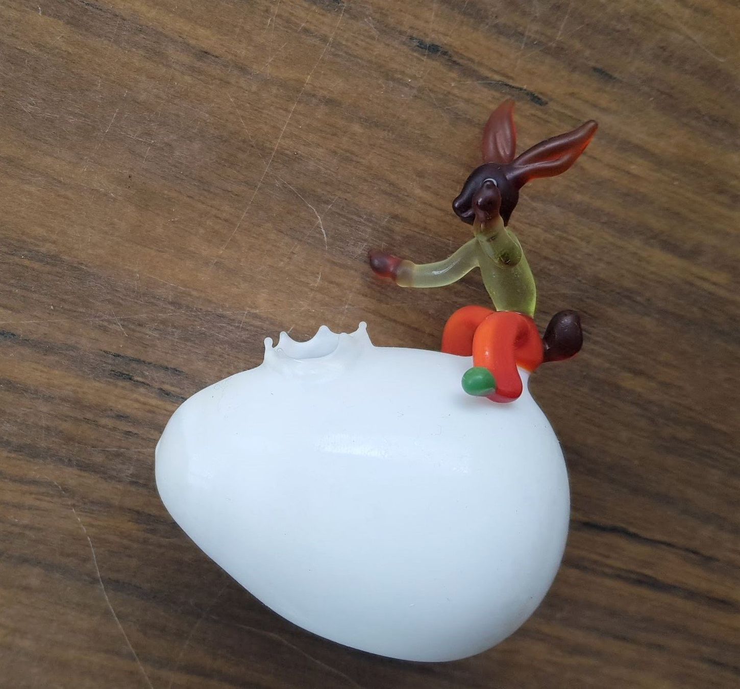Statuette: Osterhase Glasfigur antik – Usato da Mörschwil venduto da antiksalon 9
