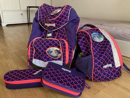 Ergobag Schulthek Set Meerjungfrau 