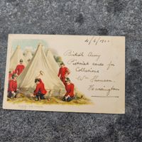 PostKarte AK Militär 1900 Muenchen