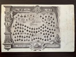 GLARUS Männerchor Frohsinn Glarus gegründet 1859, TOP!