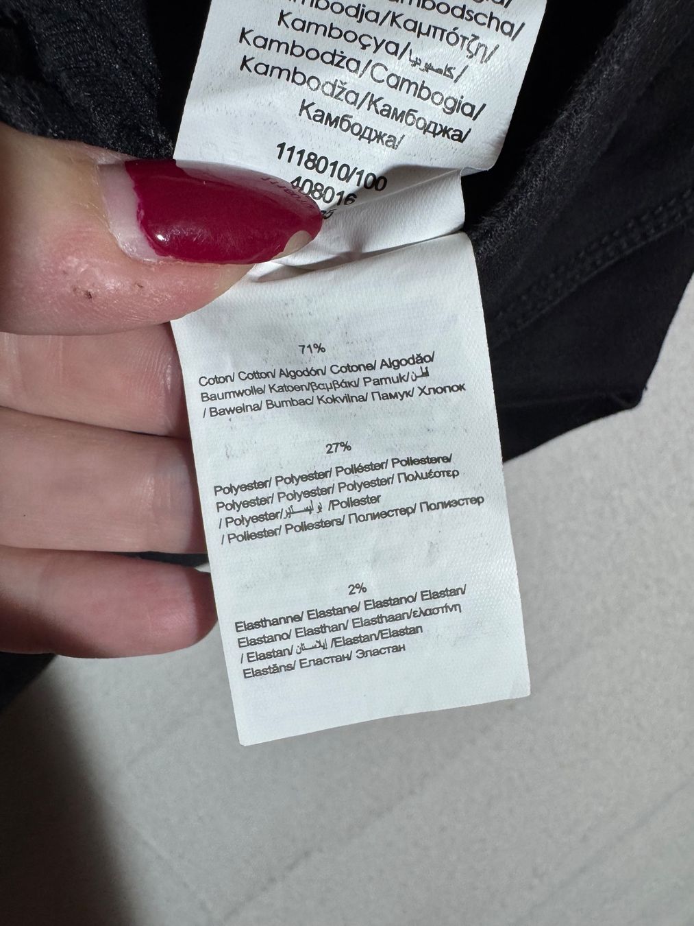 Jeans: Schwarze Jeans von Cache Cache Gr. 40 – Usato da Grosswangen venduto da SALE_SALE_SALE 7
