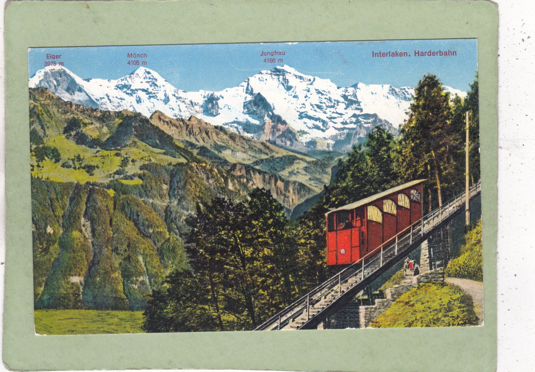 Cartes postales: Interlaken Harderbahn – D'occasion à Herisau par Lisegrat2008