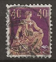CH107 - Helvetia avec épée no 107 obl.