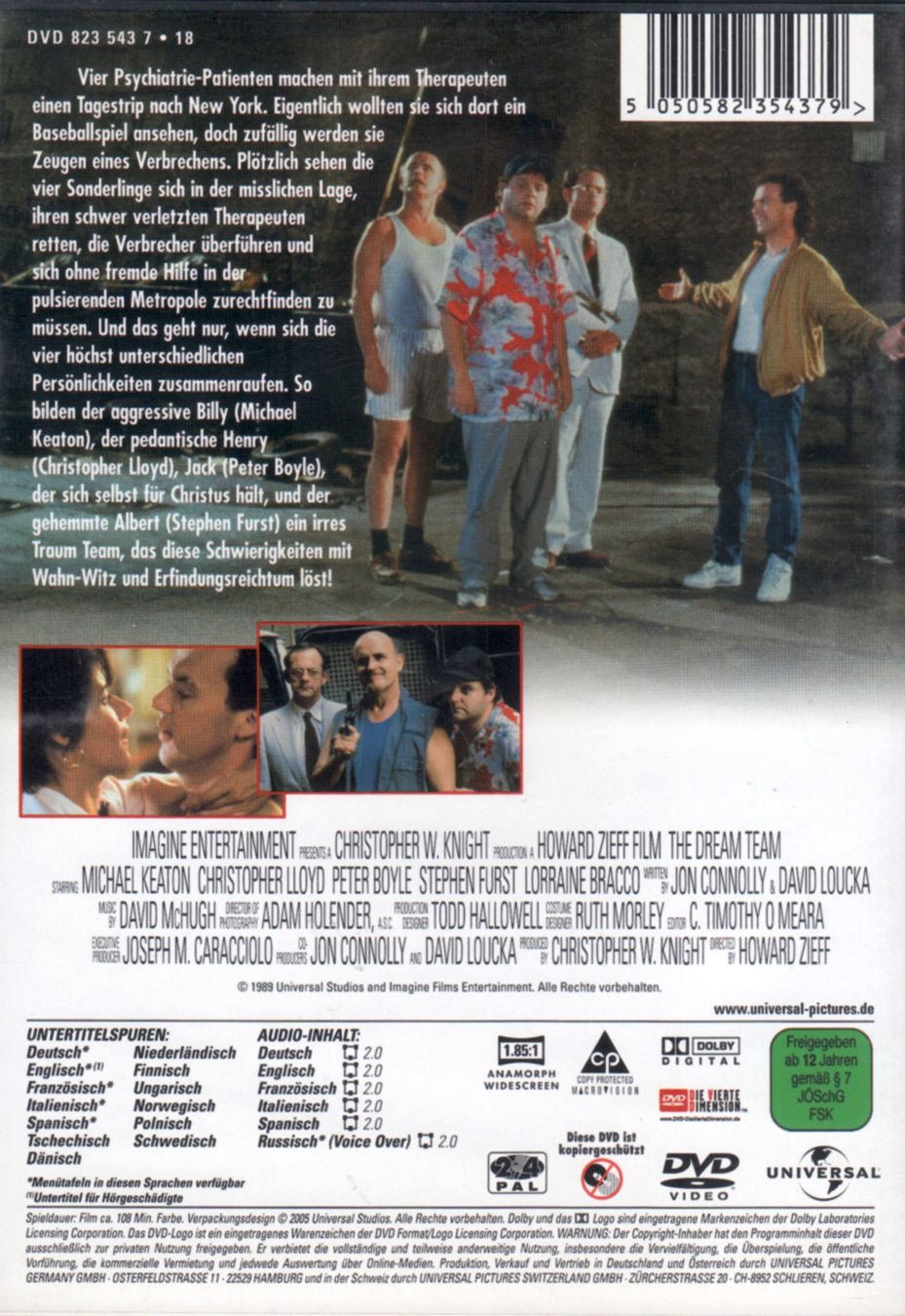 Tutti i DVDs: DVD: Das Traum-Team (mit Michael Keaton, Christopher Lloyd) – Usato da Tägerig venduto da fil_f8k6 1