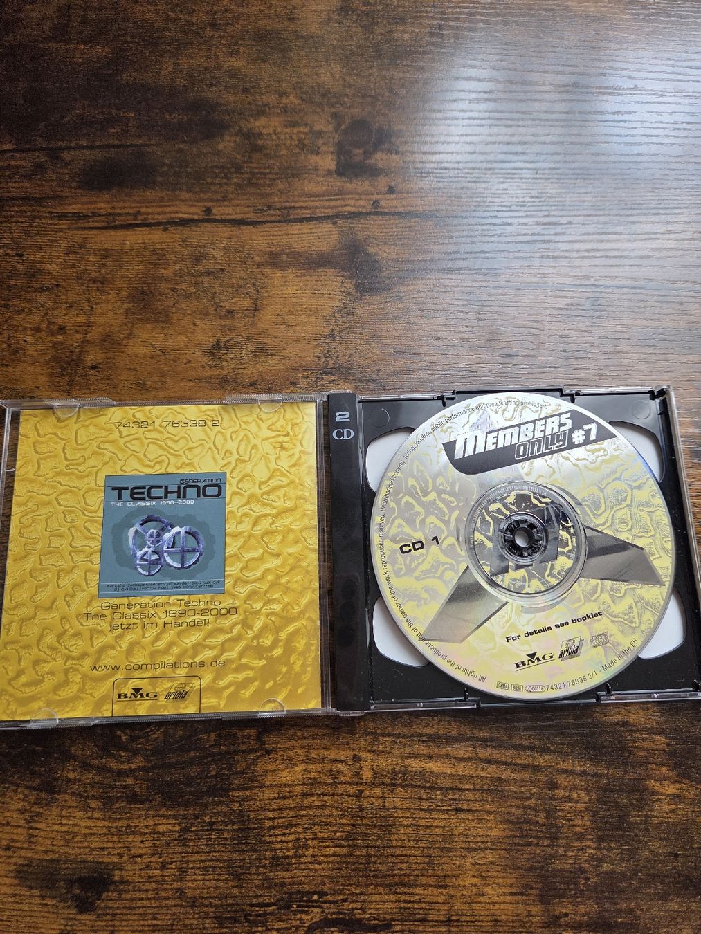 CD: Members Only Part 7 2CD Techno Compilation – Usato da Winterthur venduto da Maricels_Boutique 2