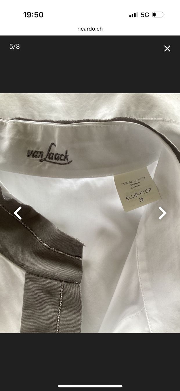 Van Laack Camicette: Van Laack Bluse 38 – Usato da Zürich venduto da iva_7658 4