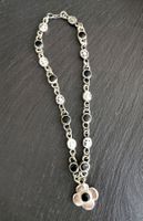 Collier en laiton argenté