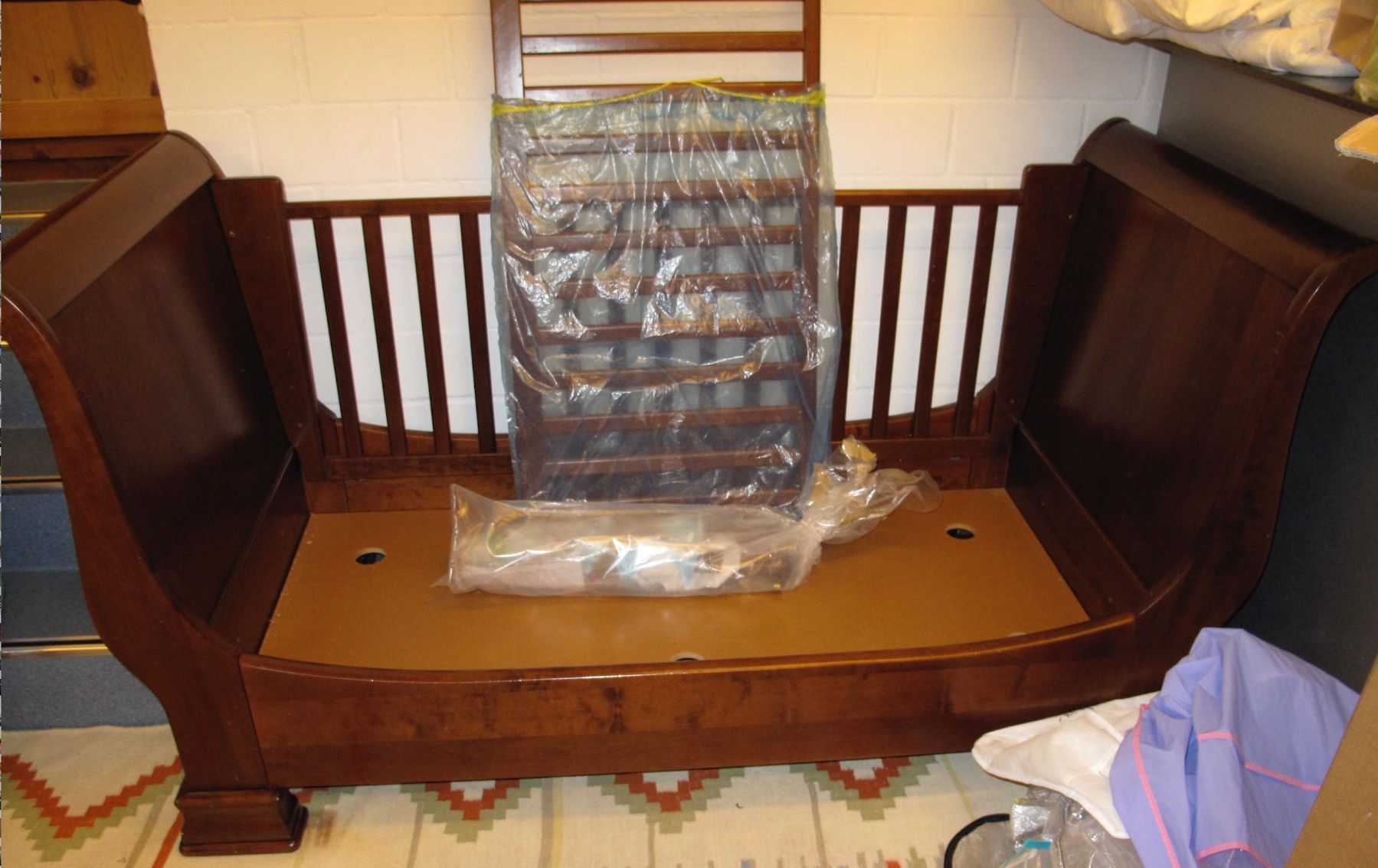 Letti: Beautiful and practical SIMON HORN extended cot bed – Usato da Grund b. Gstaad venduto da PlageNeige 3
