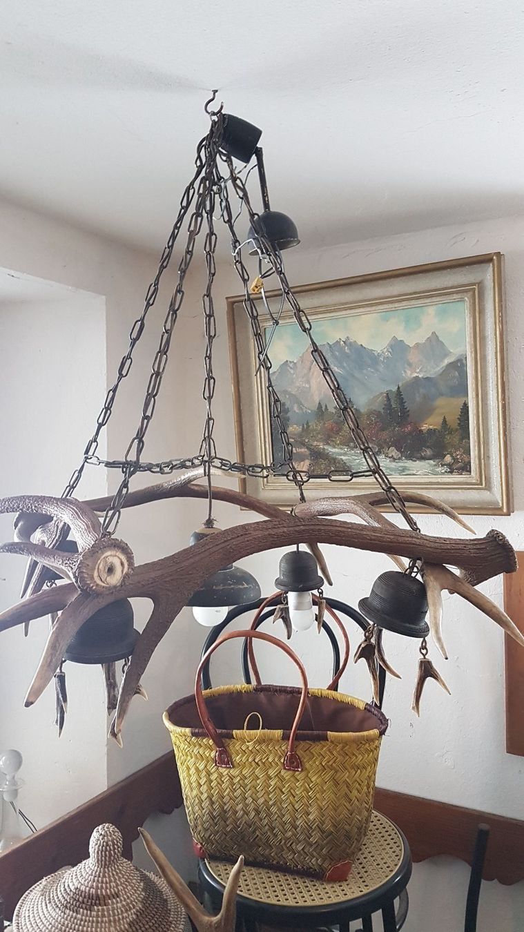 Lampade: Hirschhornlampe – Usato da Sils im Domleschg venduto da platin01