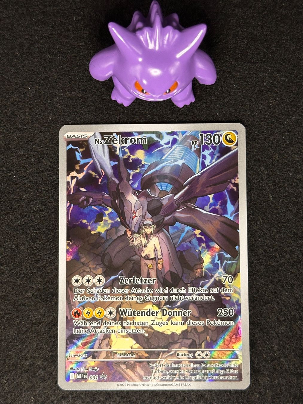 Pokémon Carte collezionabili: Pokémon - Ns Zekrom MEP 031 Promo DE – Nuovo (secondo la descrizione) da Winterthur venduto da MonCards