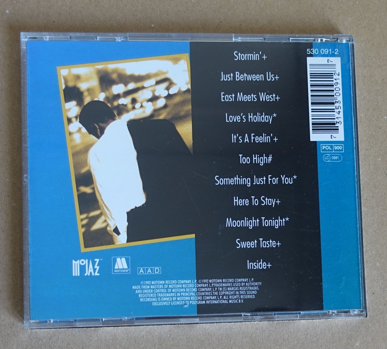 CD: Norman Brown – Just Between Us - D13 – Usato da Sessa venduto da discoverymedia 1
