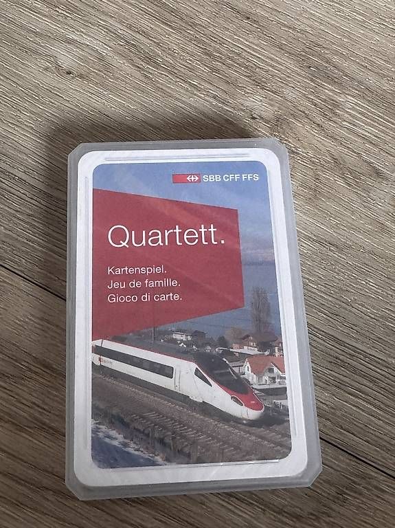 Jeux: Quartett SBB – Neuf avec emballage d'origine à Tübach par tanja_12_