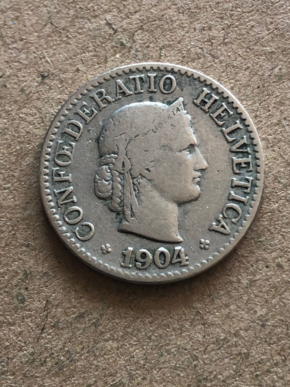 Toutes les monnaies: 10 Rp. 1904 – D'occasion à Schötz par Odpa