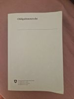 Obligationenrecht Schweizerische Eidgenossenschaft 2026
