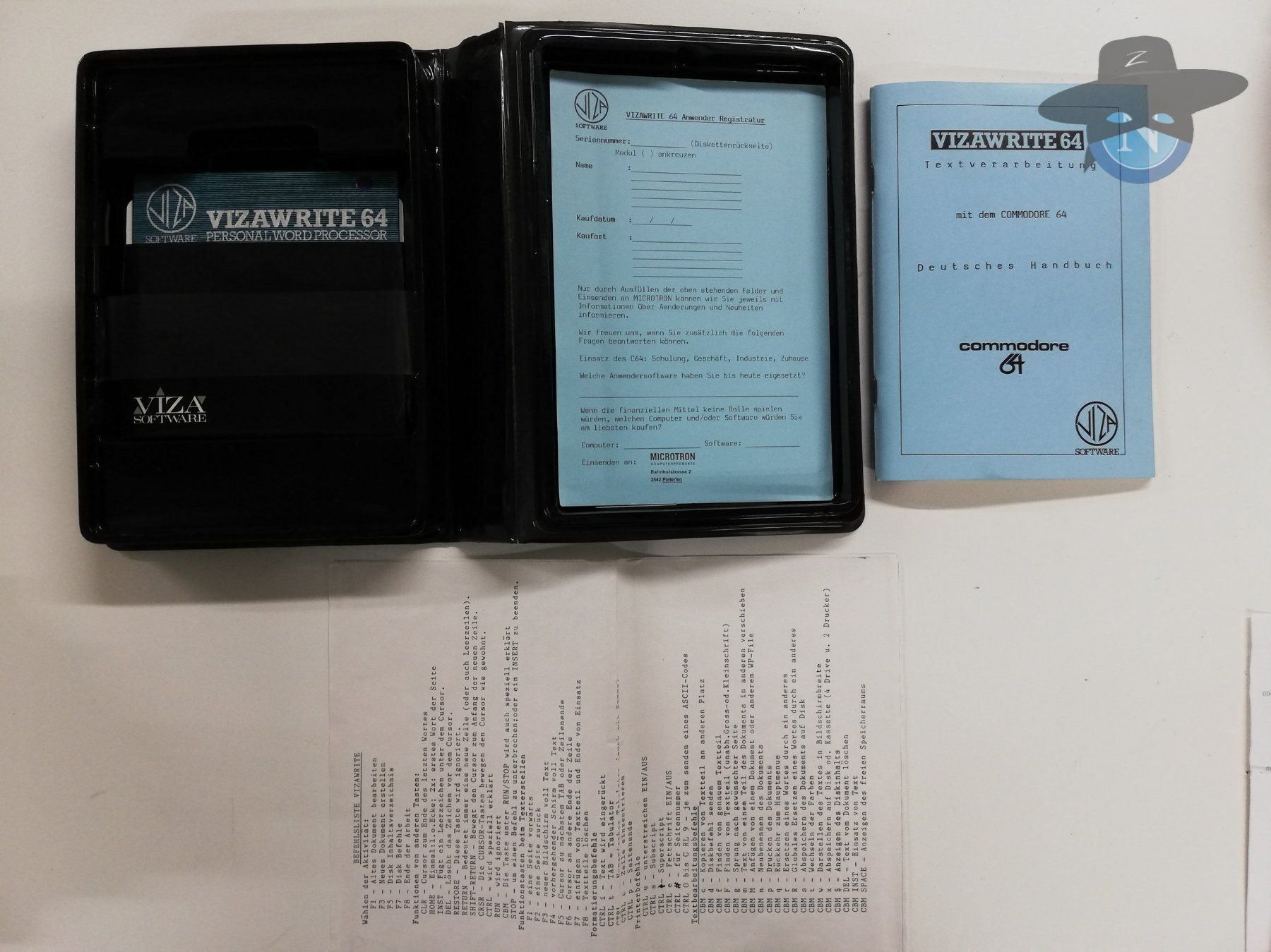 PC: Vizawrite 64 für Commodore C64 C-64 – Usato da St. Gallen venduto da  3