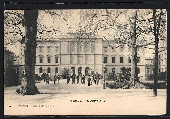 Cartoline postali: AK Genève, L'Universit – Usato da Berlin venduto da bartko-reher