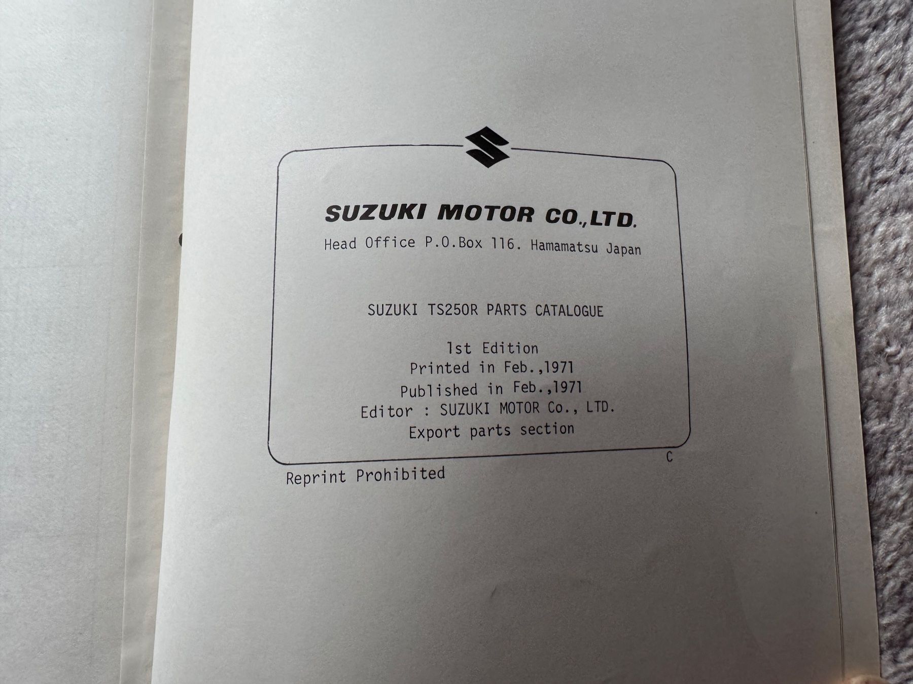 Suzuki Enduro: Suzuki TS 250 / TS250 – Gebraucht aus Morrens VD von kawah2 8