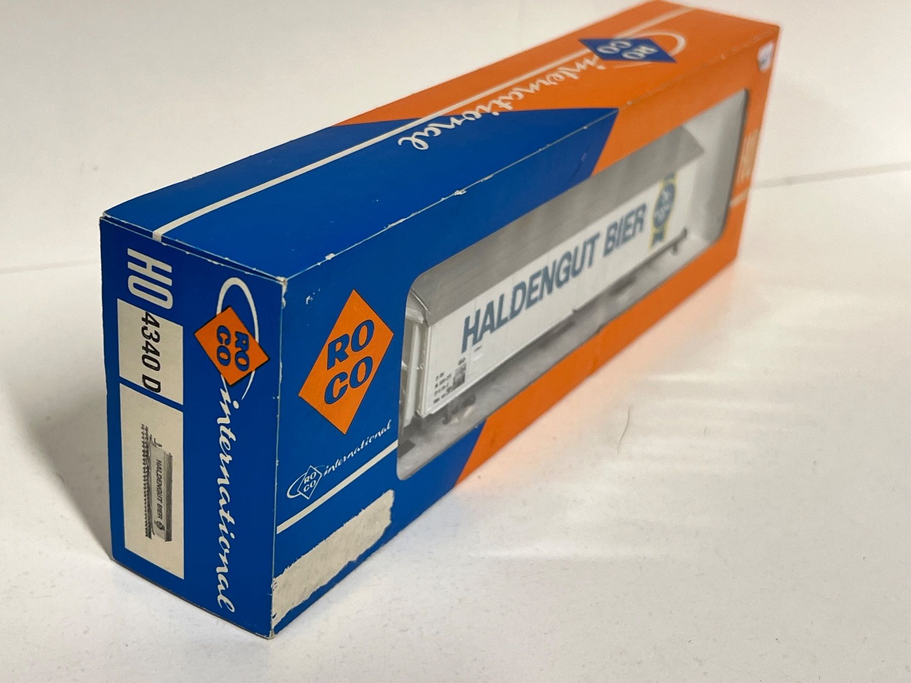 Roco Modelleisenbahnen: Roco SBB-Schiebewagen "HALDENGUT BIER"  H0 DC – Gebraucht aus Geroldswil von TopTrain54 6