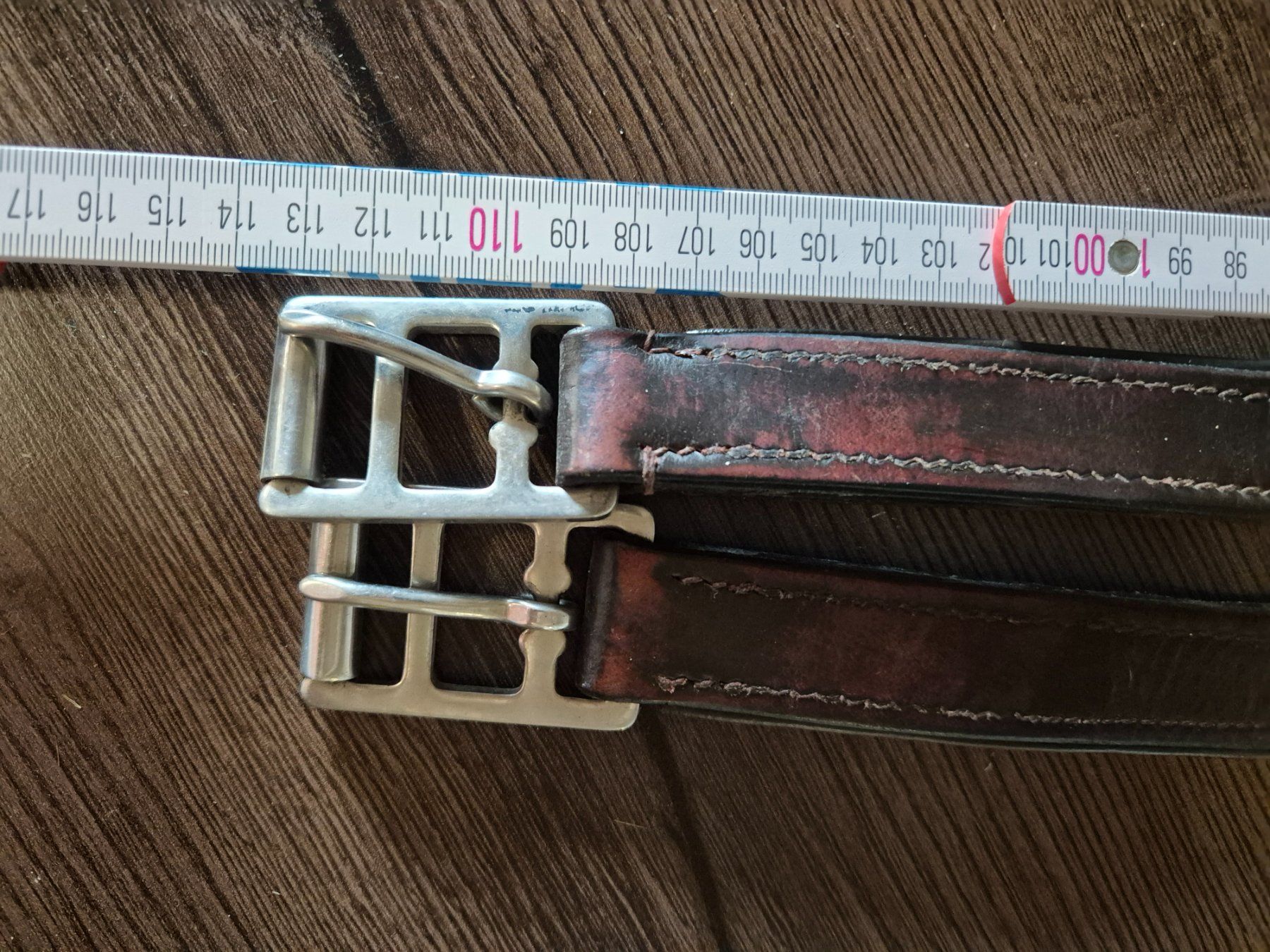 Zaumzeug & Halfter: Leder Sattelgurt 115cm – Gebraucht aus Meggen von Orrinka20 3