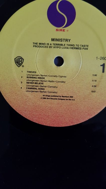 Ministry Lp The Mind Is A Terrible Thing To Taste Kaufen Auf