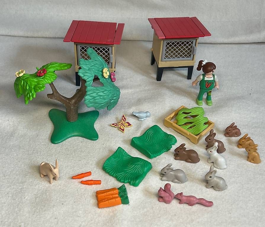 Giocattoli: Playmobil Hasenstall – Usato da Saas Fee venduto da michaberchtold 1