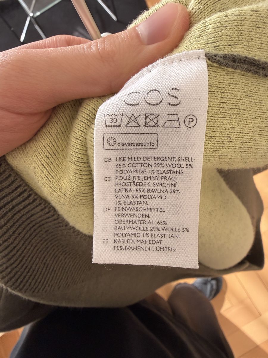 Cos Pullover & Sweatshirts: Sweater COS relaxed green M – Gebraucht aus Basel von wik_77hx 2