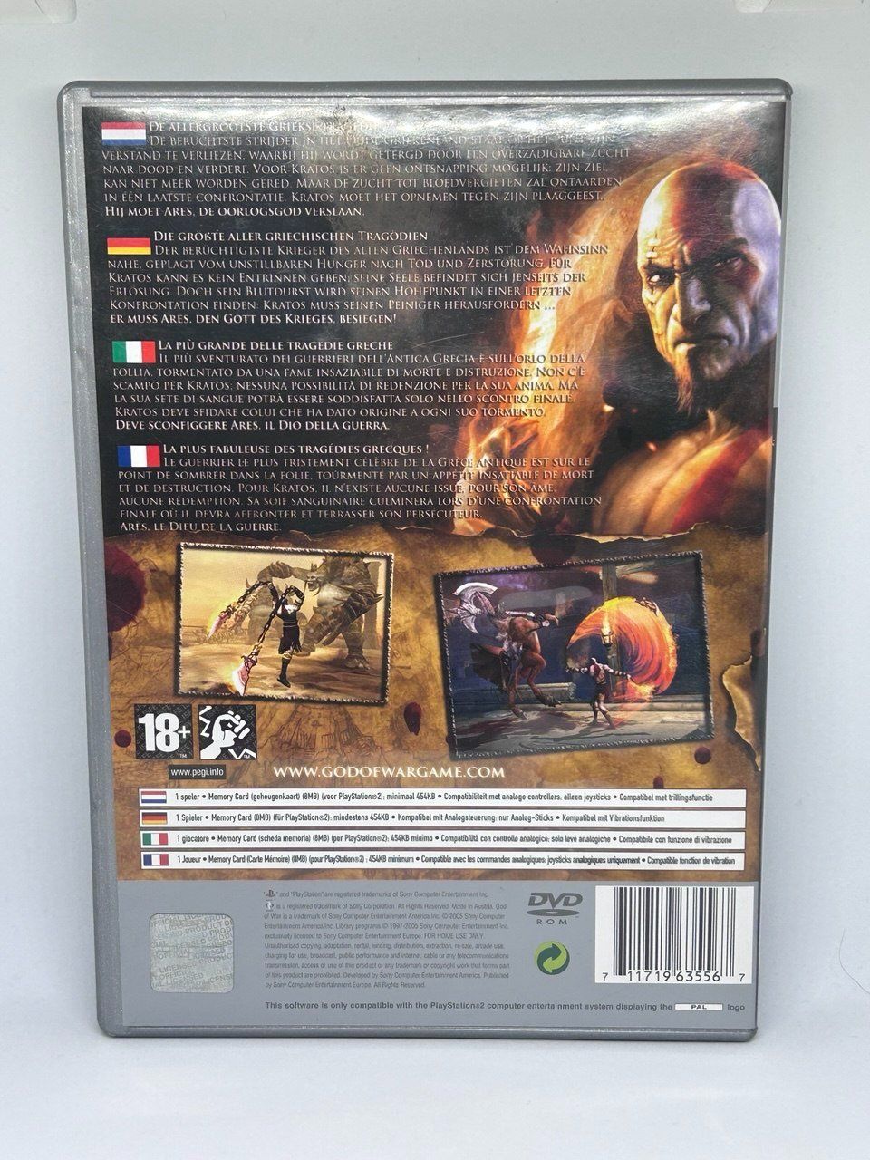 Sony Giochi: God of War per PlayStation 2 – Usato da Giubiasco venduto da LorisVale 1