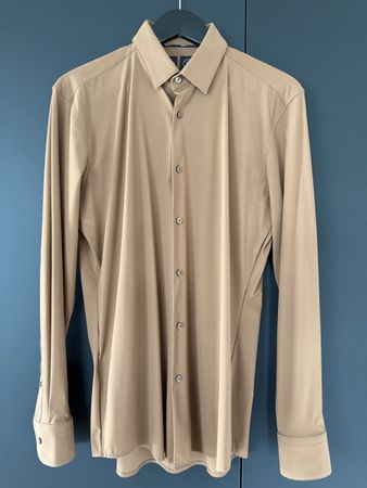 Hemd BOSS „Slim Fit“ (braun) Gr. 39