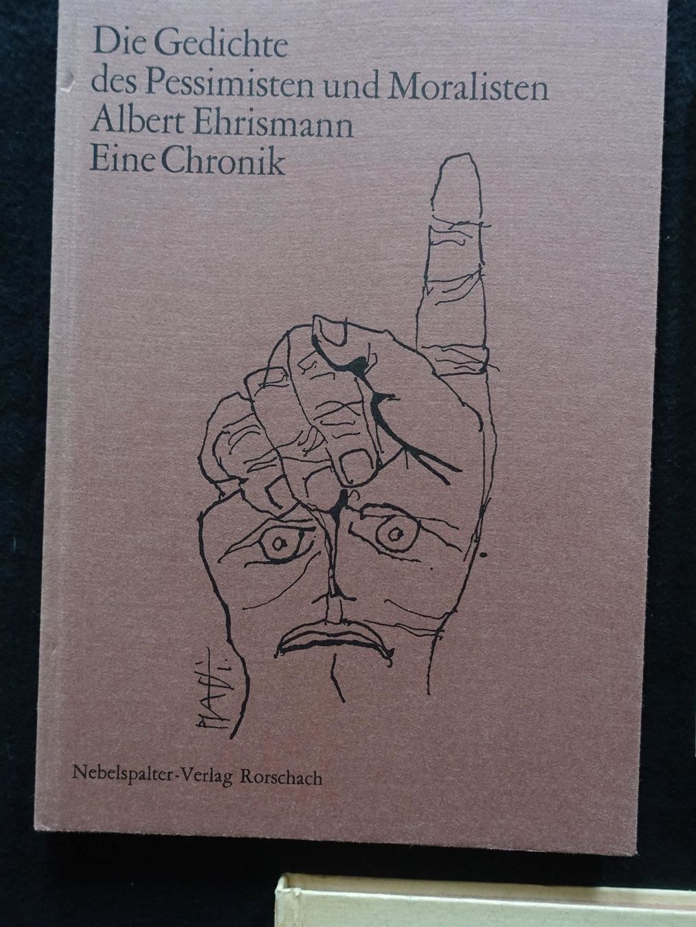 Libri: 4 x Albert Ehrismann, 1 x Piatti – Usato da Gutenswil venduto da Optico