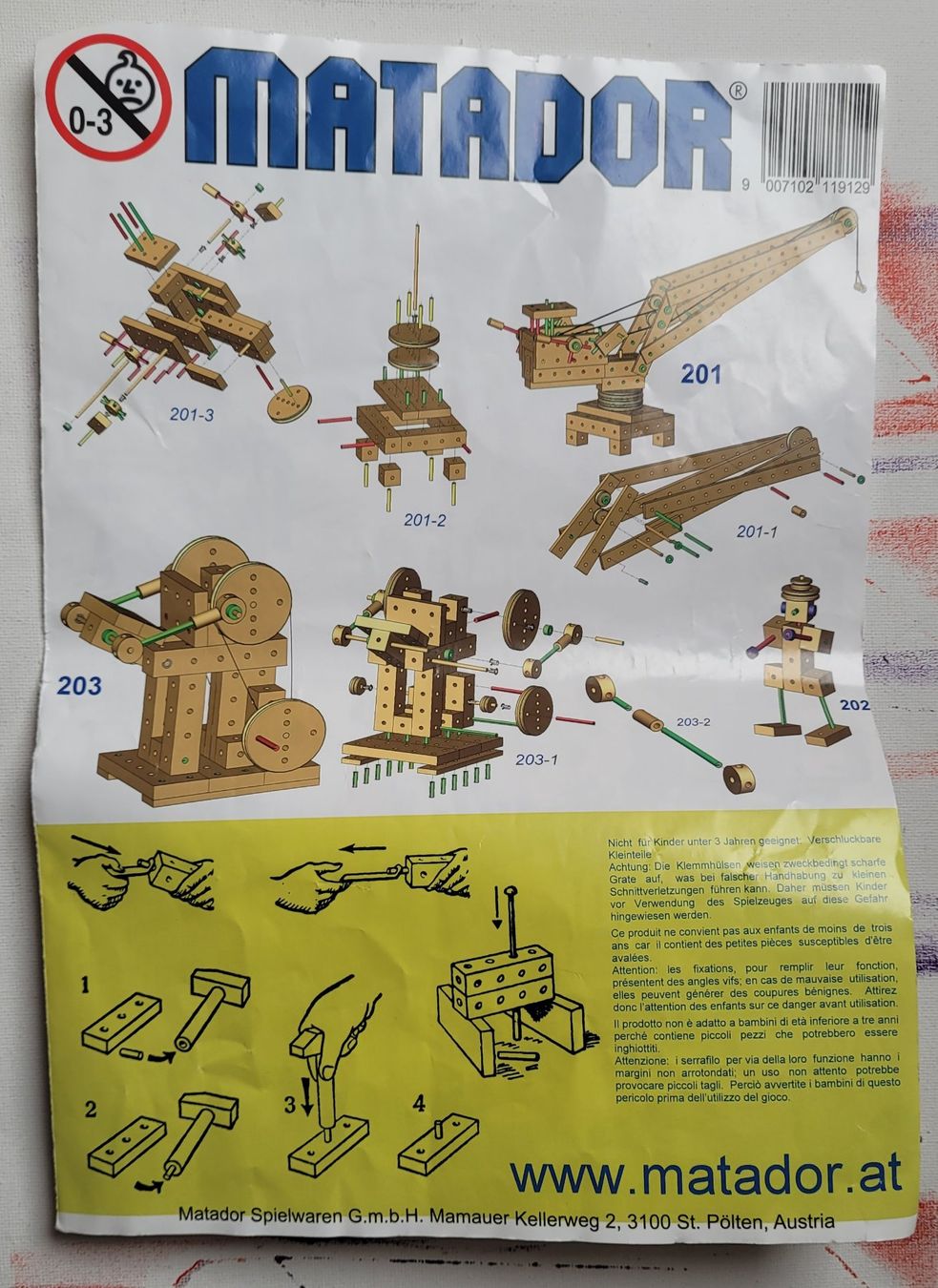 Jeux de construction: MATADOR – D'occasion à Neftenbach par Mador6 7