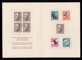 Pro Juventute Geschenk Folder 1950, kleine Auflage !