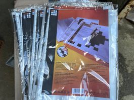 11 Pack Sichthüllen für Sichtbuch DIN A4