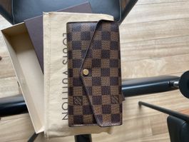 Original Louis Vuitton Sarah wallet in Damier