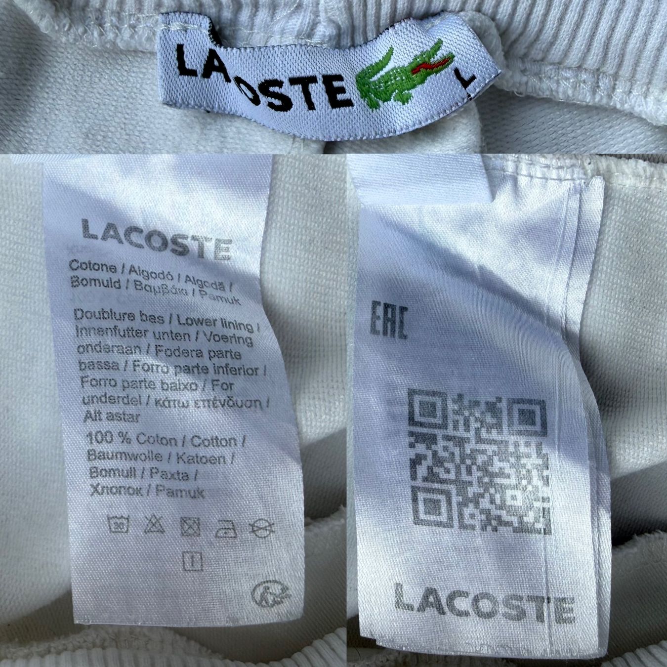 Lacoste Pantaloni: Short en Molleton Lacoste Grand Logo – Usato da Thônex venduto da Suisse.Shopping 5
