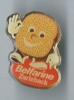 Placchette & Badge: Belfarine Zwieback Pin – Usato da Zürich venduto da t24_de