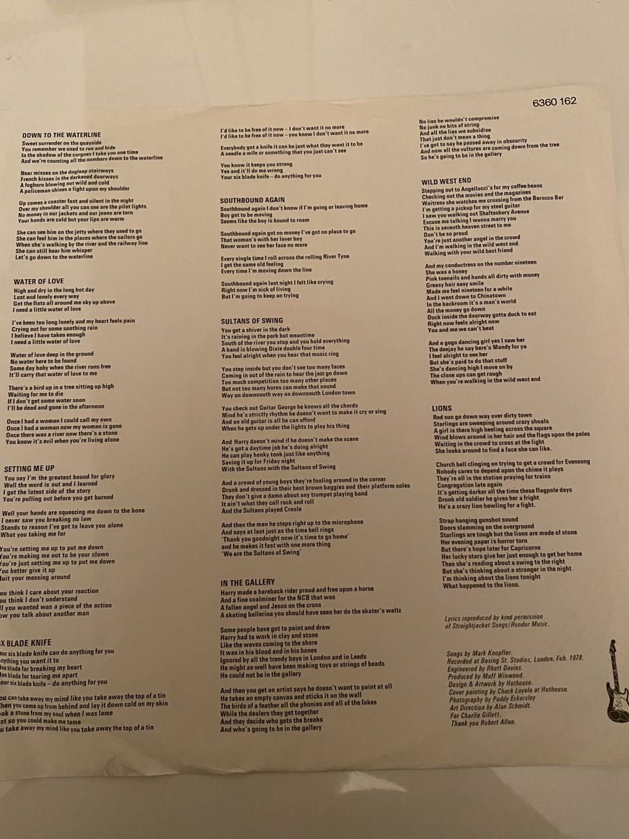 Dischi in vinile: Dire Staits LP – Usato da St.Gallen venduto da Design04 2