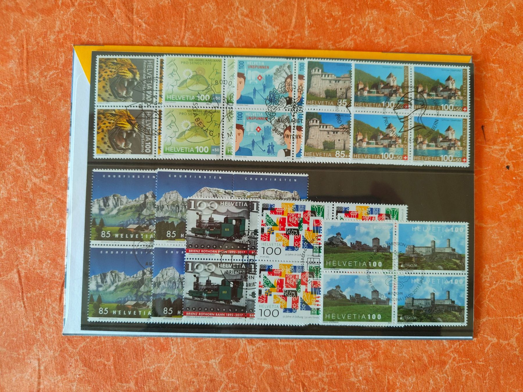 Tutti i francobolli: timbres 2017 blocs de 4 oblitérés – Nuovo e nell'imballaggio originale da Gryon venduto da Jessicaj87 1