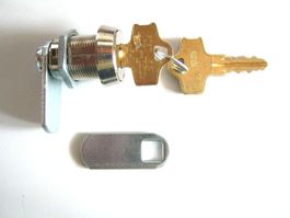 Flipperschloss mit Schlüssel