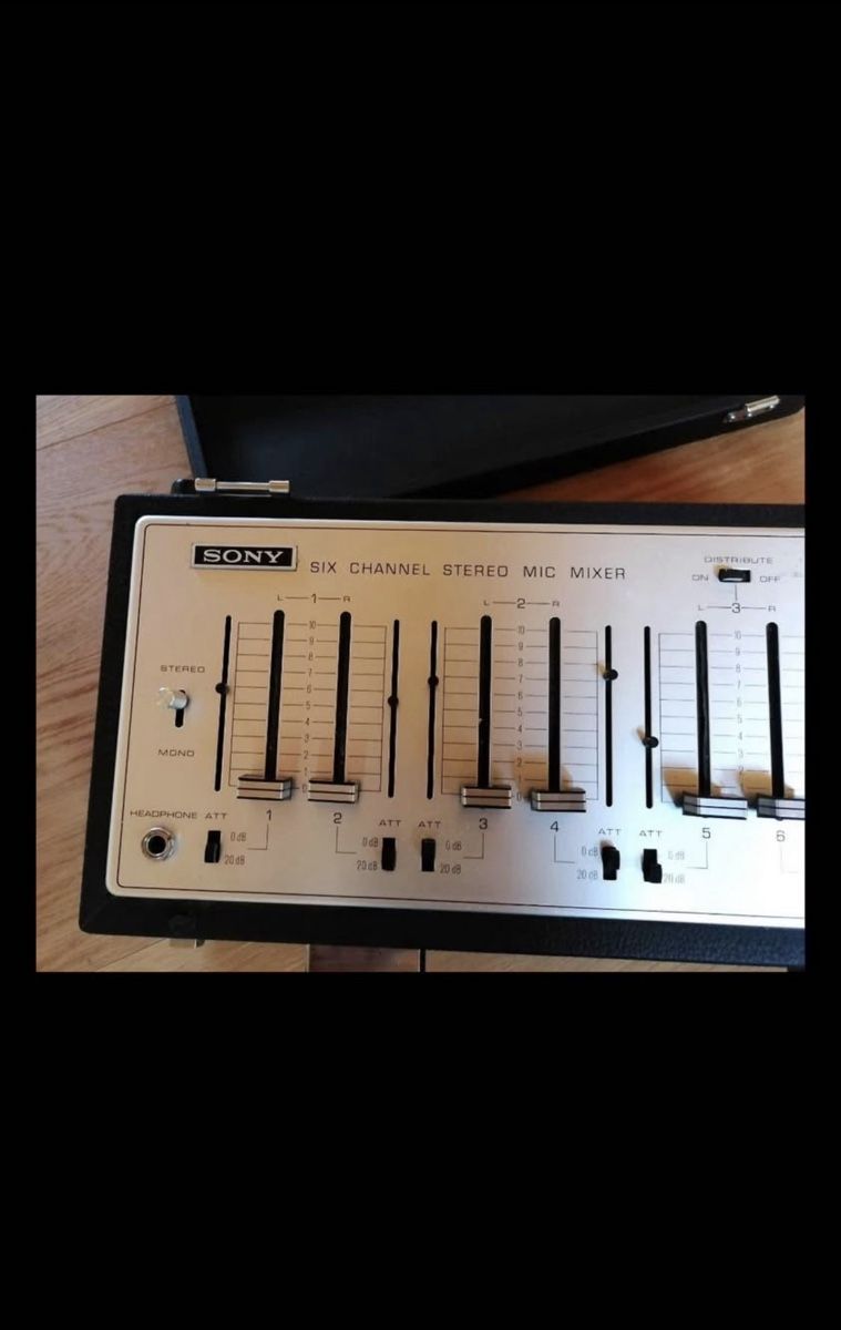 Sony Console di mixaggio: Sony MX-12 (1970) – Usato da Fribourg venduto da ger_s2sx 4